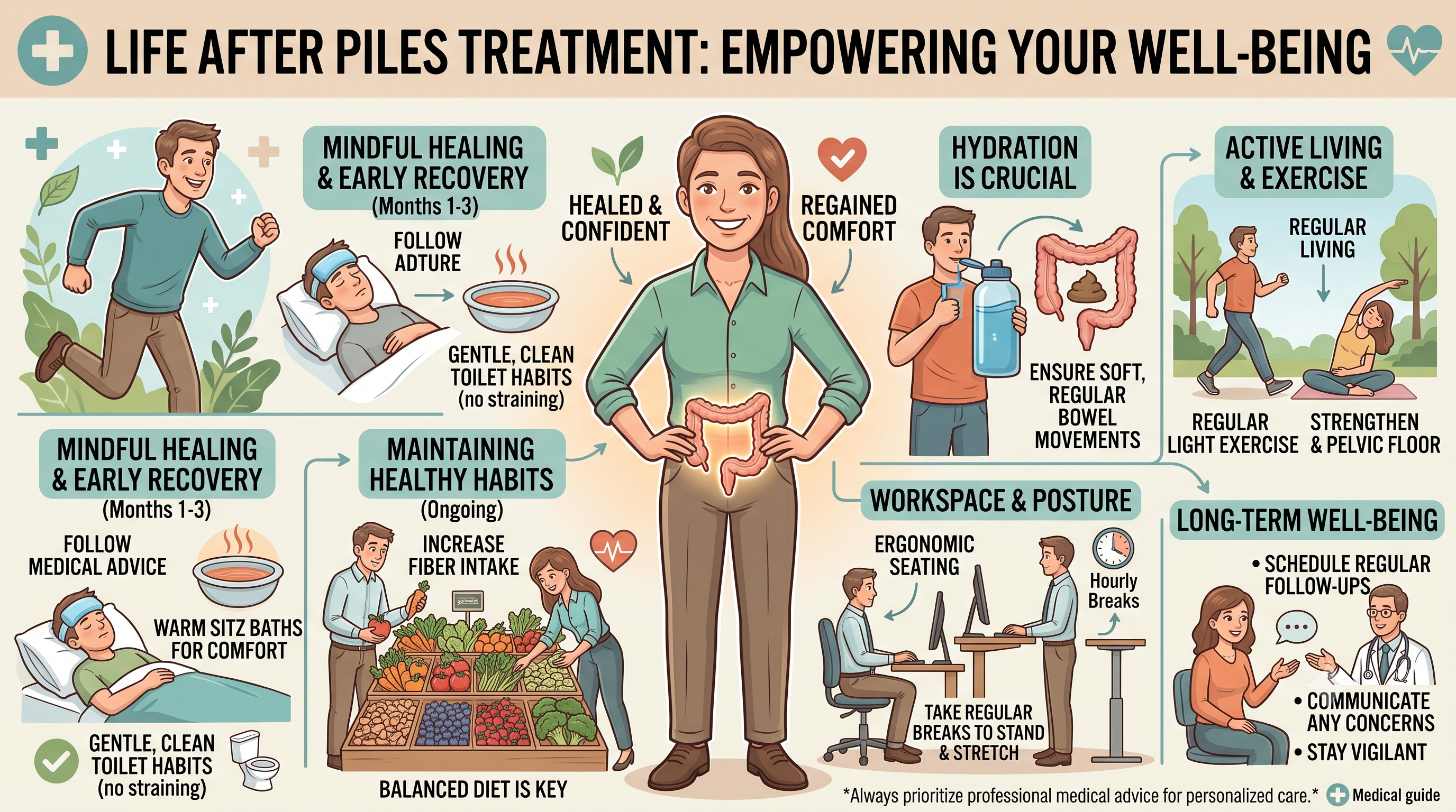 Life After Piles Treatment: Recovery, Diet, Exercise and Preventing Recurrence